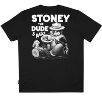 Mates Classic T-Shirt Black Bild 2