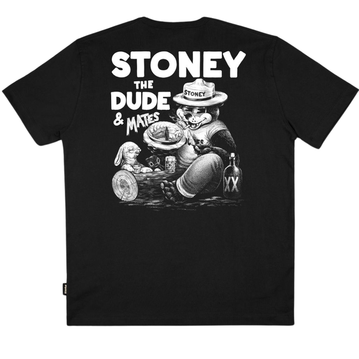 Mates Classic T-Shirt Black Bild 2