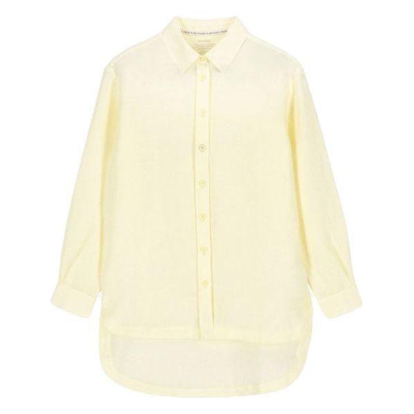 Magritte Shirt - Ecoalf - LIGHT YELLOW - Langarmhemd