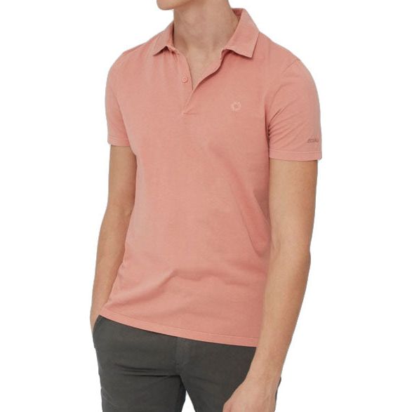 THEO SINGLE JERSEY POLO MAN PAPAYA Bild 1