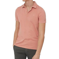 THEO SINGLE JERSEY POLO MAN PAPAYA Bild 1
