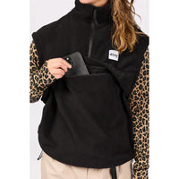 Ball Fleece Vest Black Bild 3