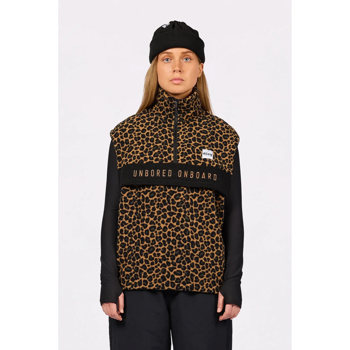 Ball Fleece Vest Leopard Bild 1
