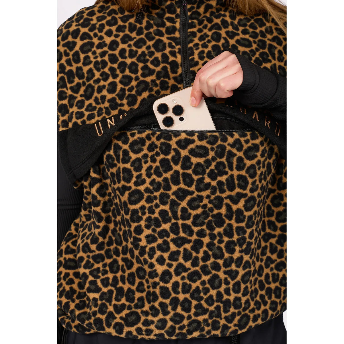 Ball Fleece Vest Leopard Bild 3