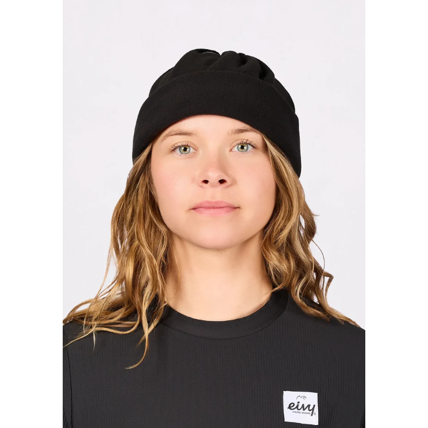Beanie Fleece Neckwarmer Black Bild 1