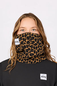 Beanie Fleece Neckwarmer Leopard Bild 1