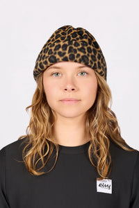 Beanie Fleece Neckwarmer Leopard Bild 2