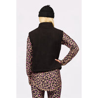 Boxy Sherpa Vest Black Bild 2