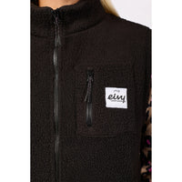 Boxy Sherpa Vest Black Bild 3