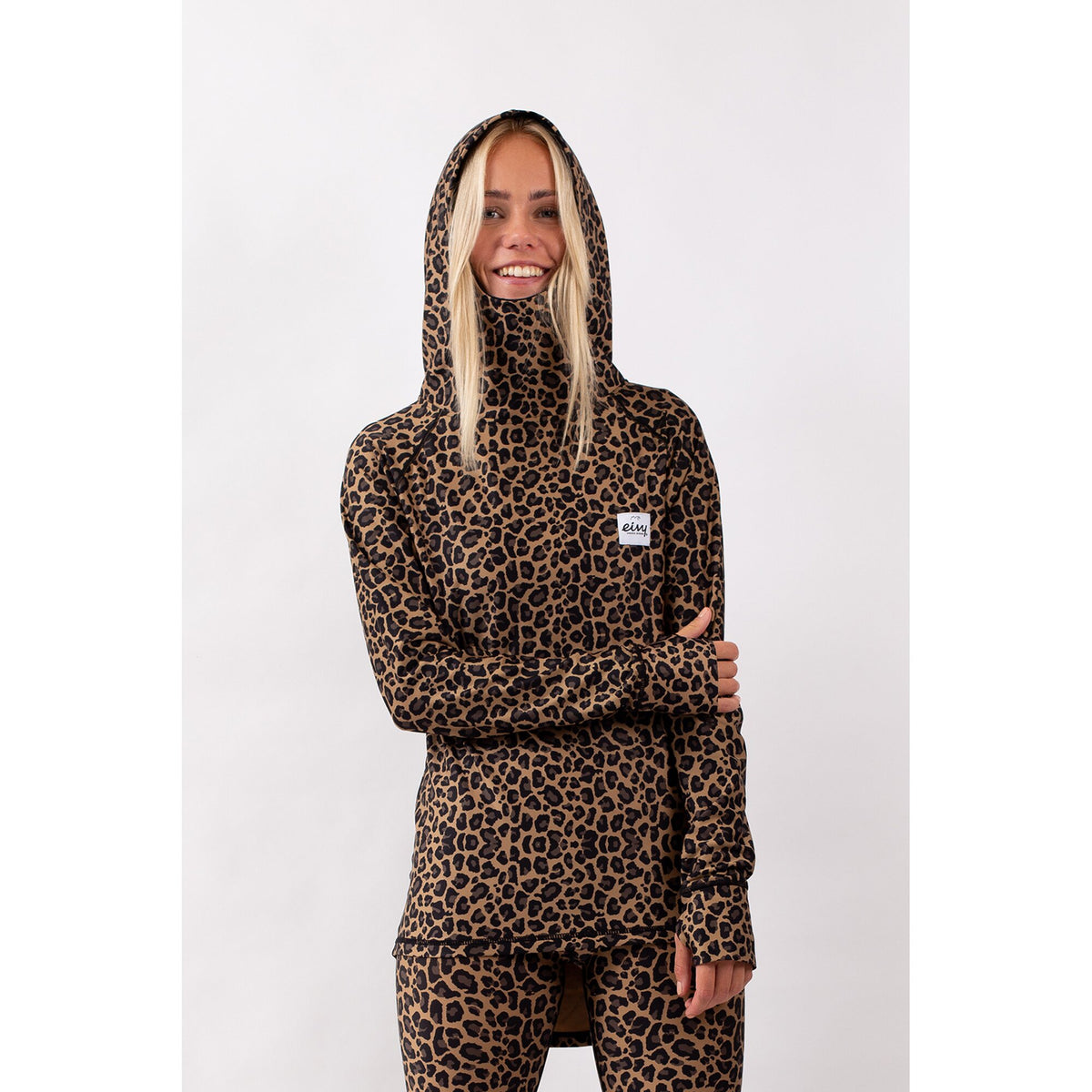 Icecold Hood Top Leopard Bild 1