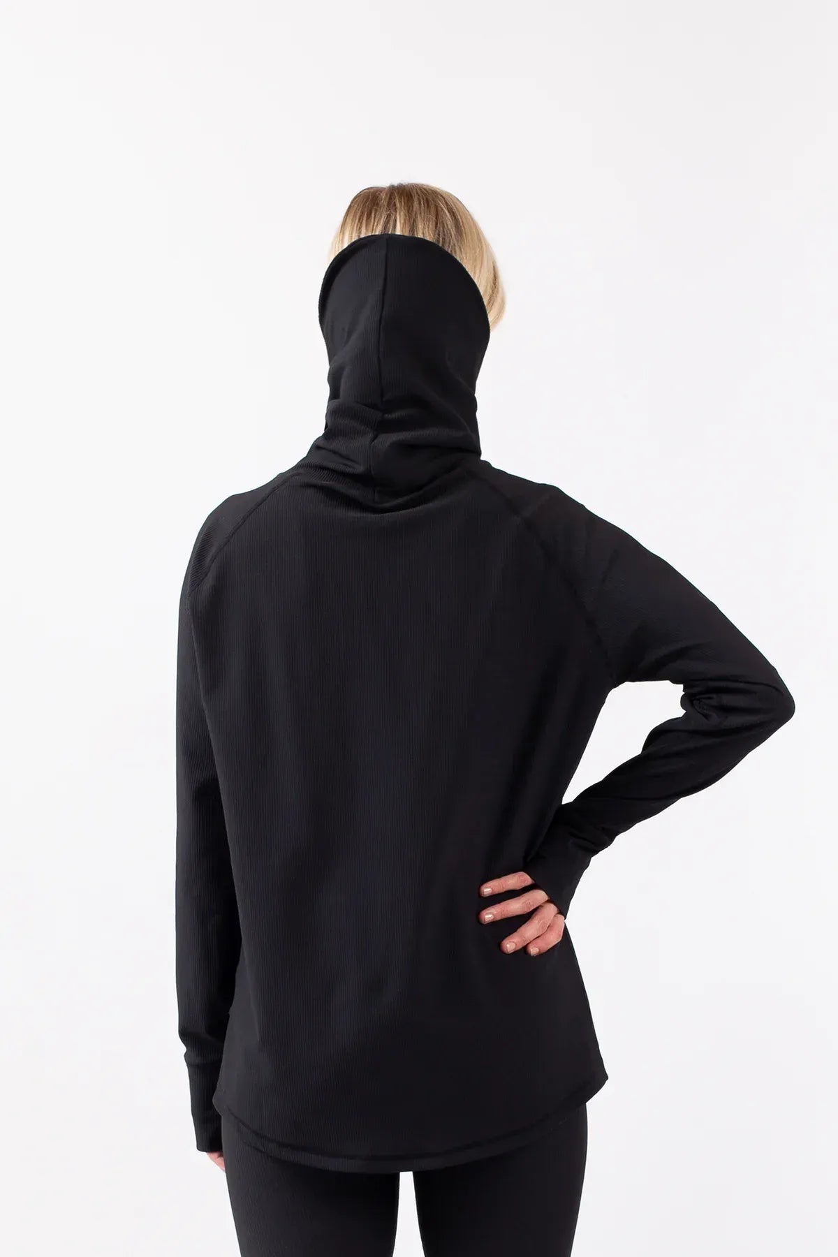 Icecold Loose Fit Rib Top Black Bild 2