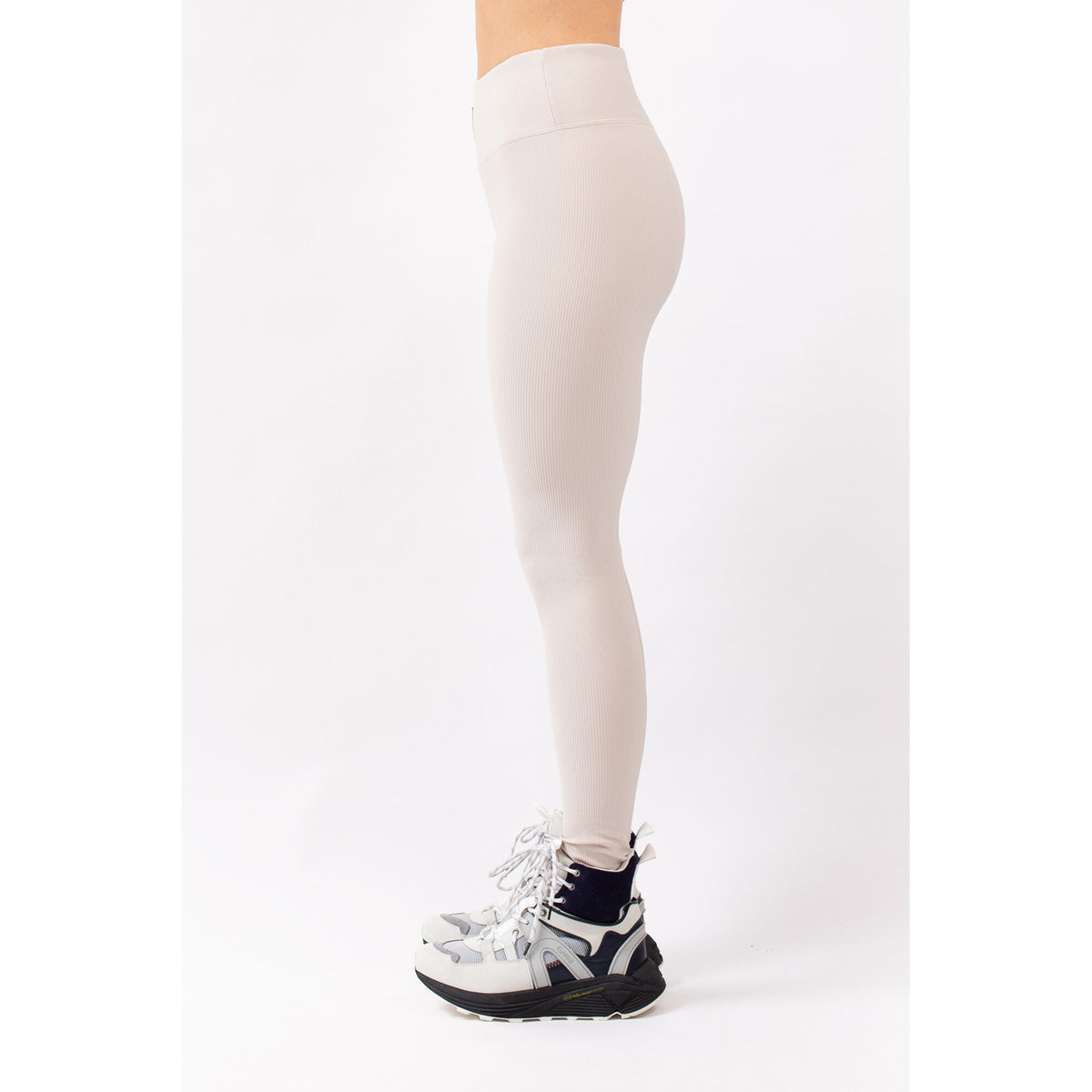 Icecold Rib Tights Faded Cloud Bild 3