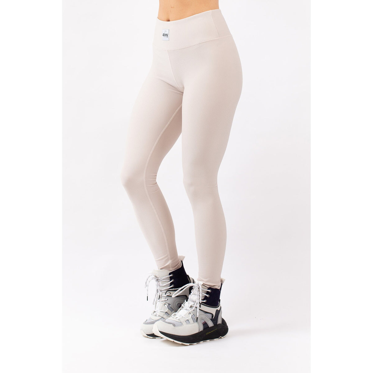 Icecold Rib Tights Faded Cloud Bild 4