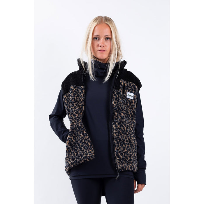 Lumberjackie Sherpa Vest Leopard Bild 1