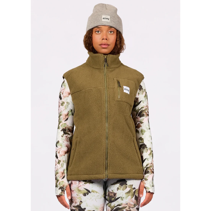 Lumberjackie Sherpa Vest Olive Bild 1
