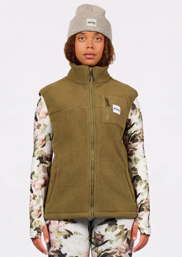 Lumberjackie Sherpa Vest Olive Bild 1