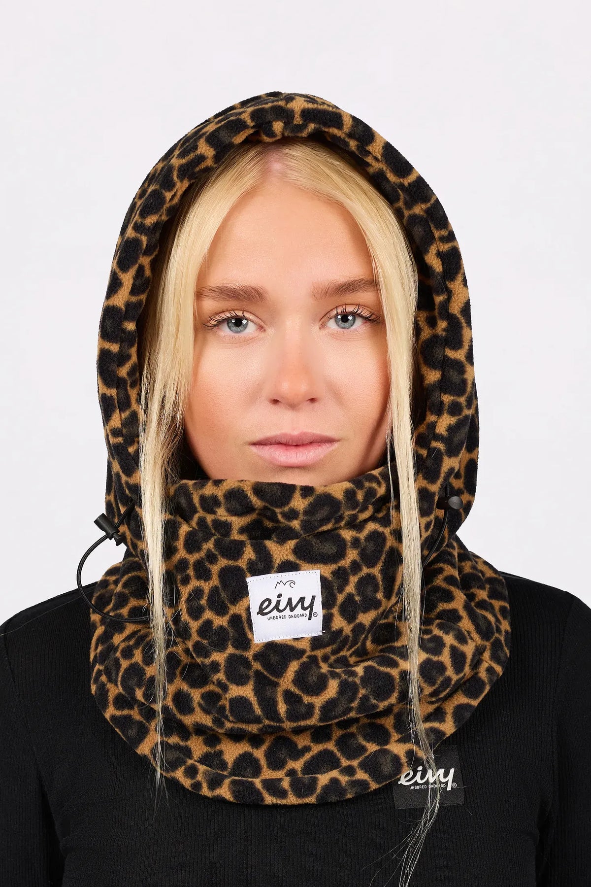 Mandy Fleece Balaclava Leopard Bild 1