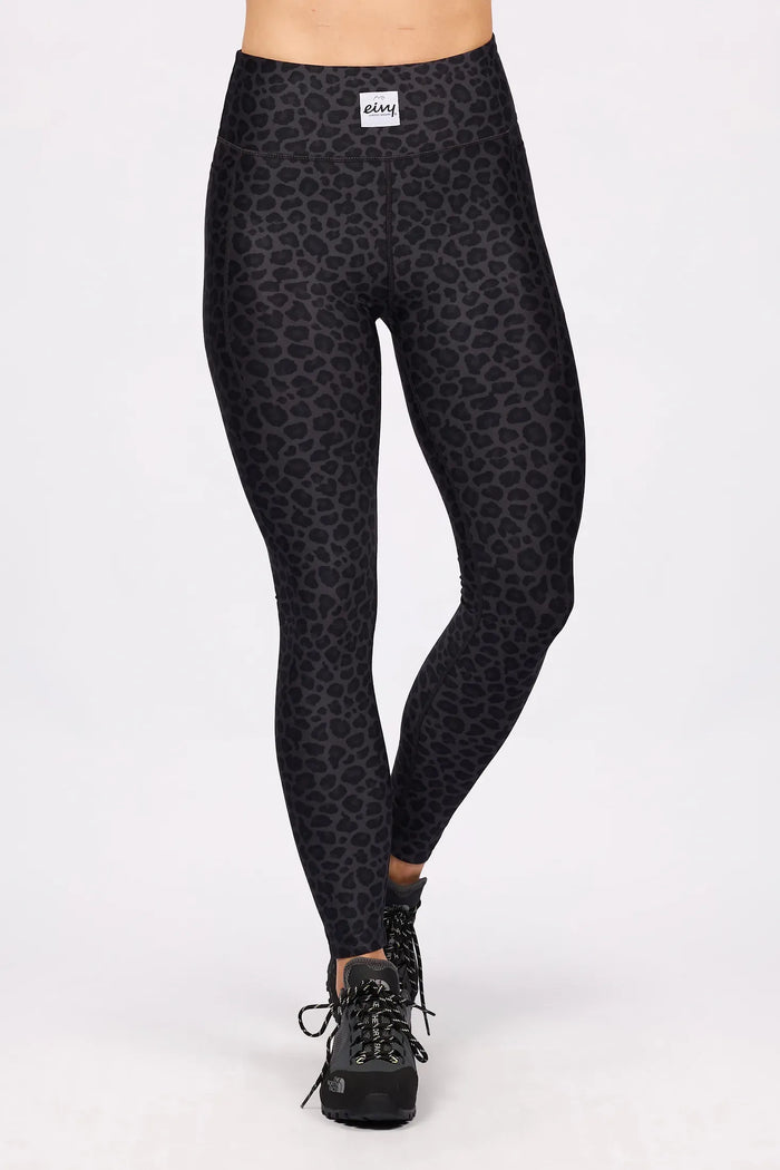 Pocket Tights Black Leopard Bild 1