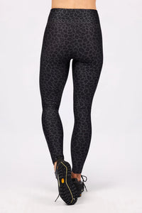 Pocket Tights Black Leopard Bild 2
