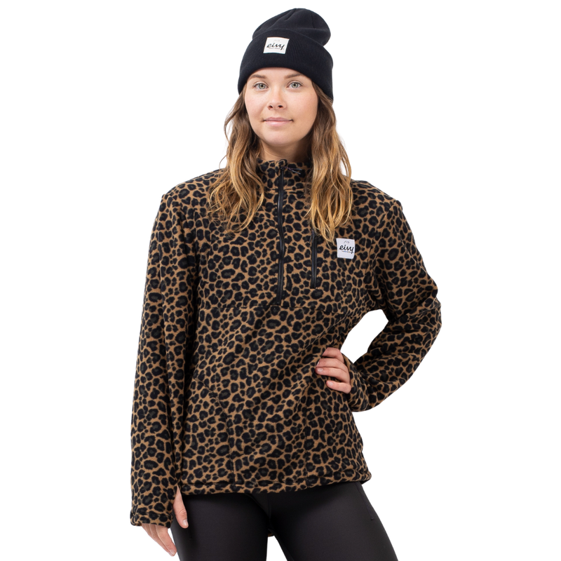 Techlight Halfzip Fleece Leopard Bild 1