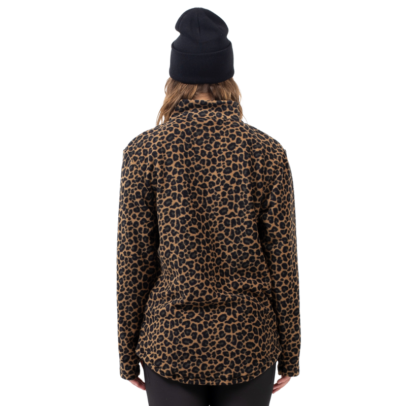 Techlight Halfzip Fleece Leopard Bild 2