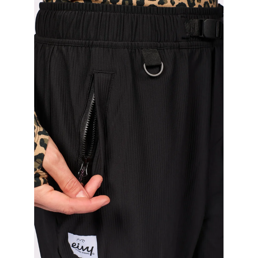 Versa Travel Rib Pants Black Bild 3