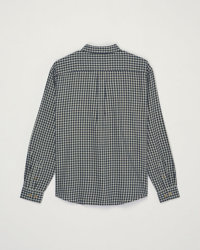 Button Down Regular Flannel Gingham Checks Bild 2