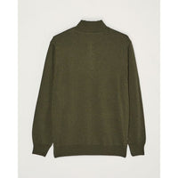Icon Embroidery Quarter Zip Sepia Heather Bild 2