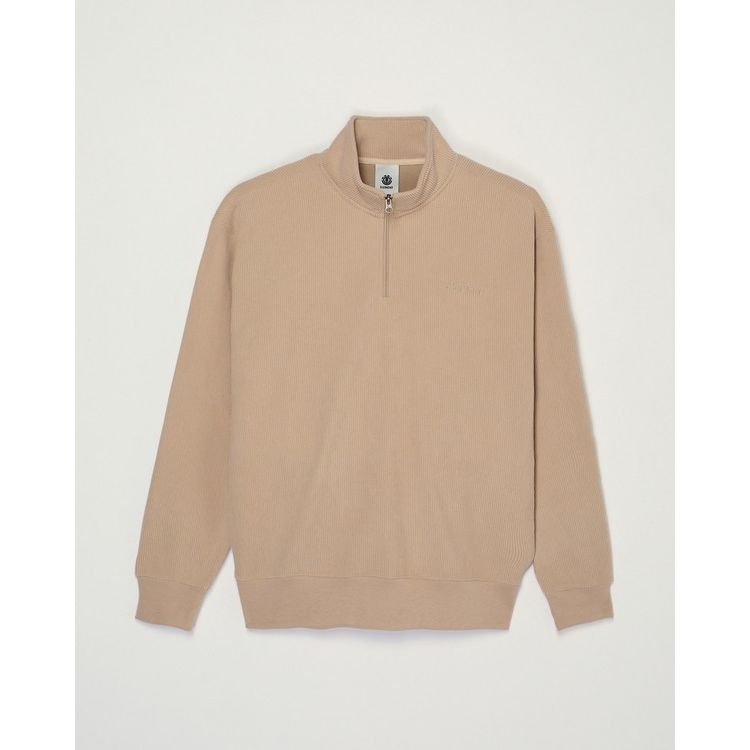 Lowcase Corduroy Quarter Zip Humus Bild 1