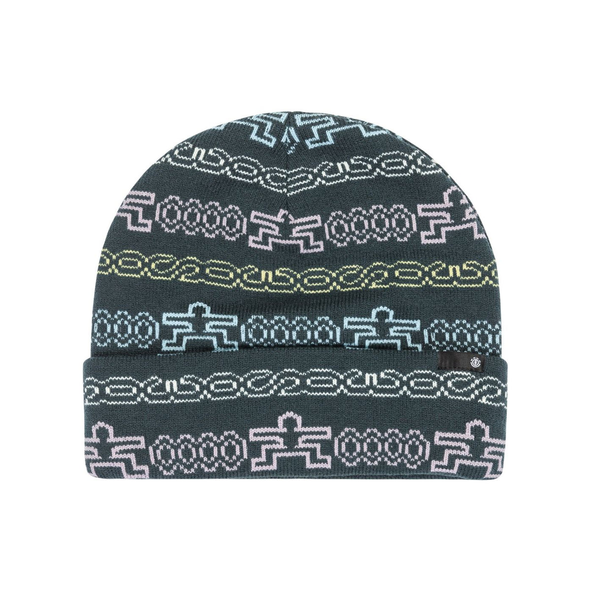 Mid Icon Beanie Jacquard 4 Wheels For Unity B Bild 1