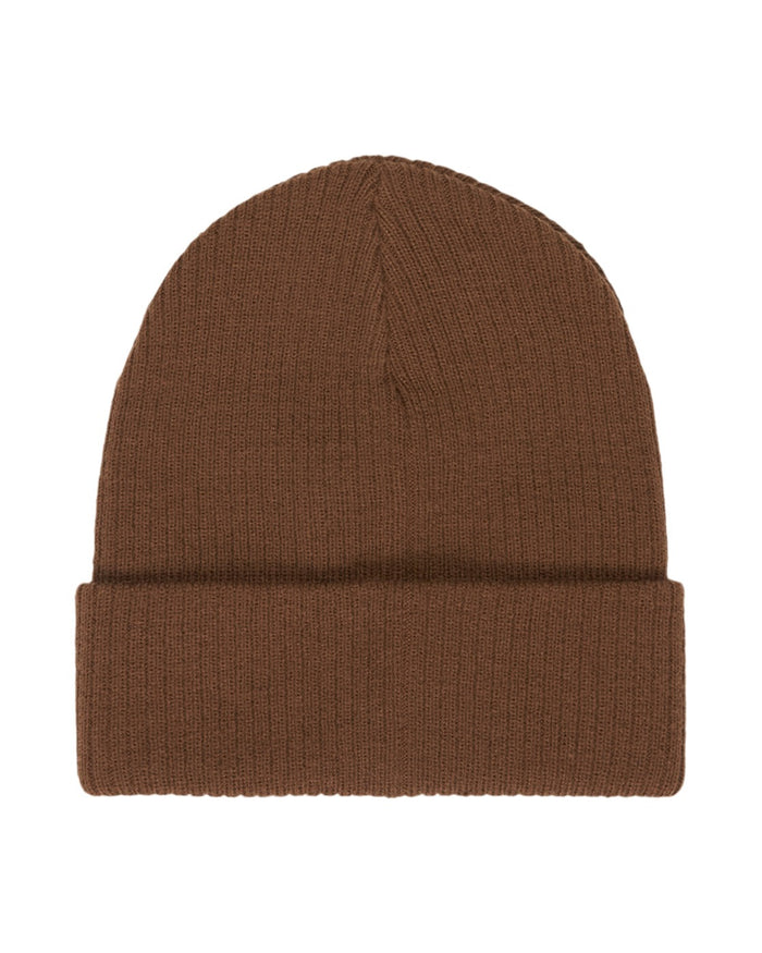Mid Icon Beanie Rib Sepia Bild 2