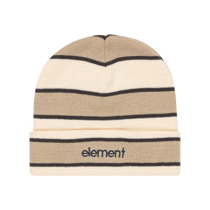Mid Lowcase Beanie Stripe Oat Milk Bild 1