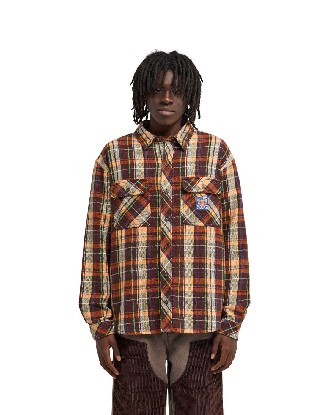 MXE Flanel Shirt Flame Hueco Plaid Bild 1