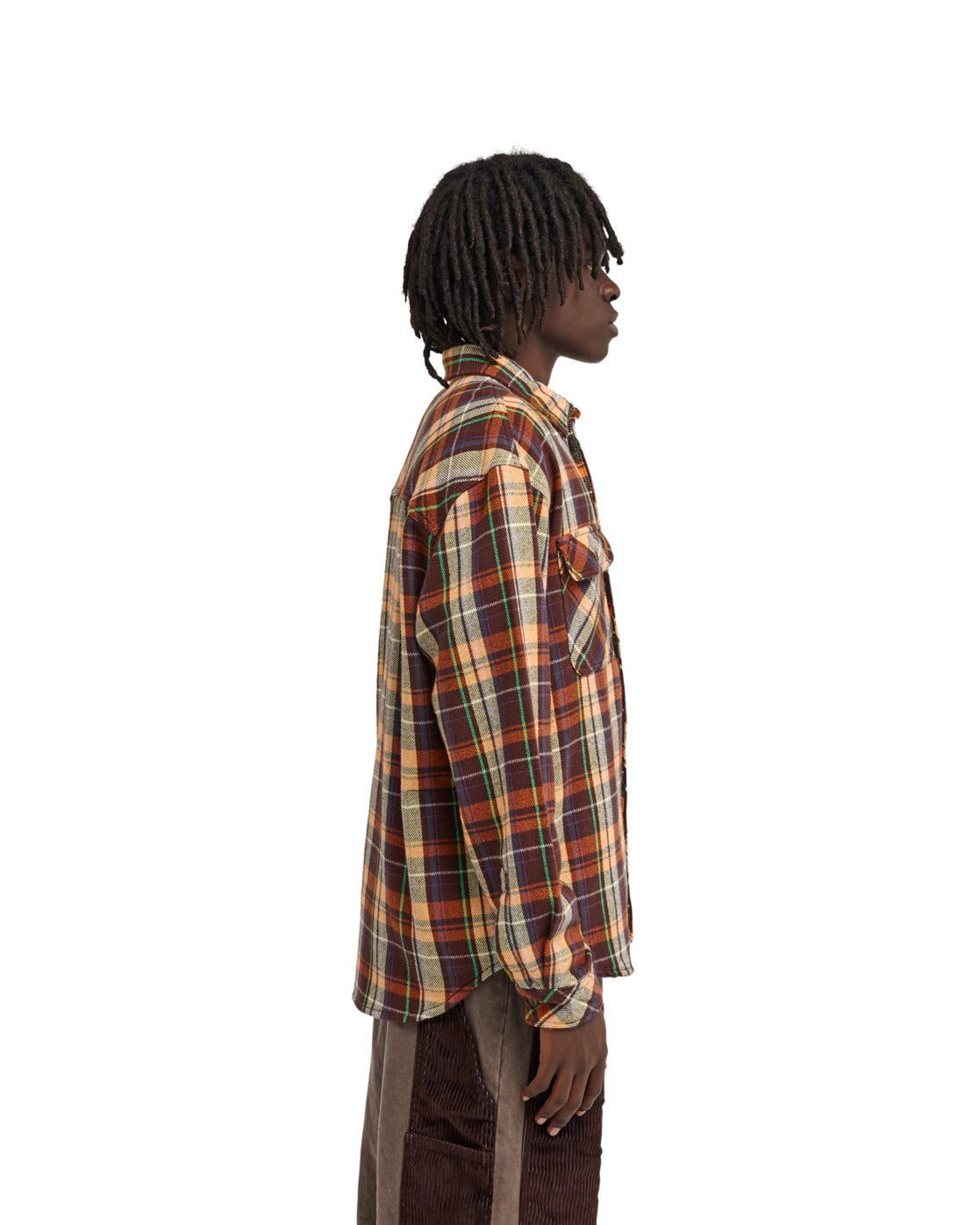 MXE Flanel Shirt Flame Hueco Plaid Bild 4
