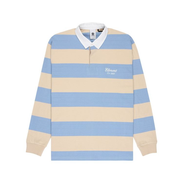 Script Rugby Polo Fadeddenim/Oystergra Bild 1