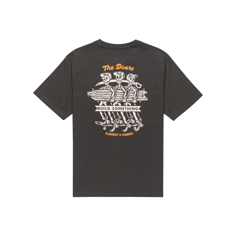 Timber Skeleton Off Black Bild 2