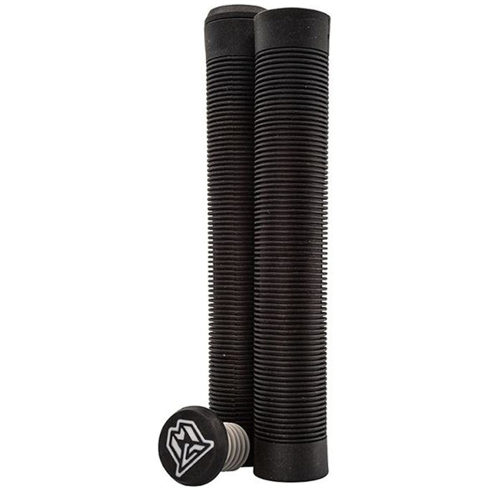 Flangeless TPR Grind Grips m. Bar E schwarz (solid) Bild 1