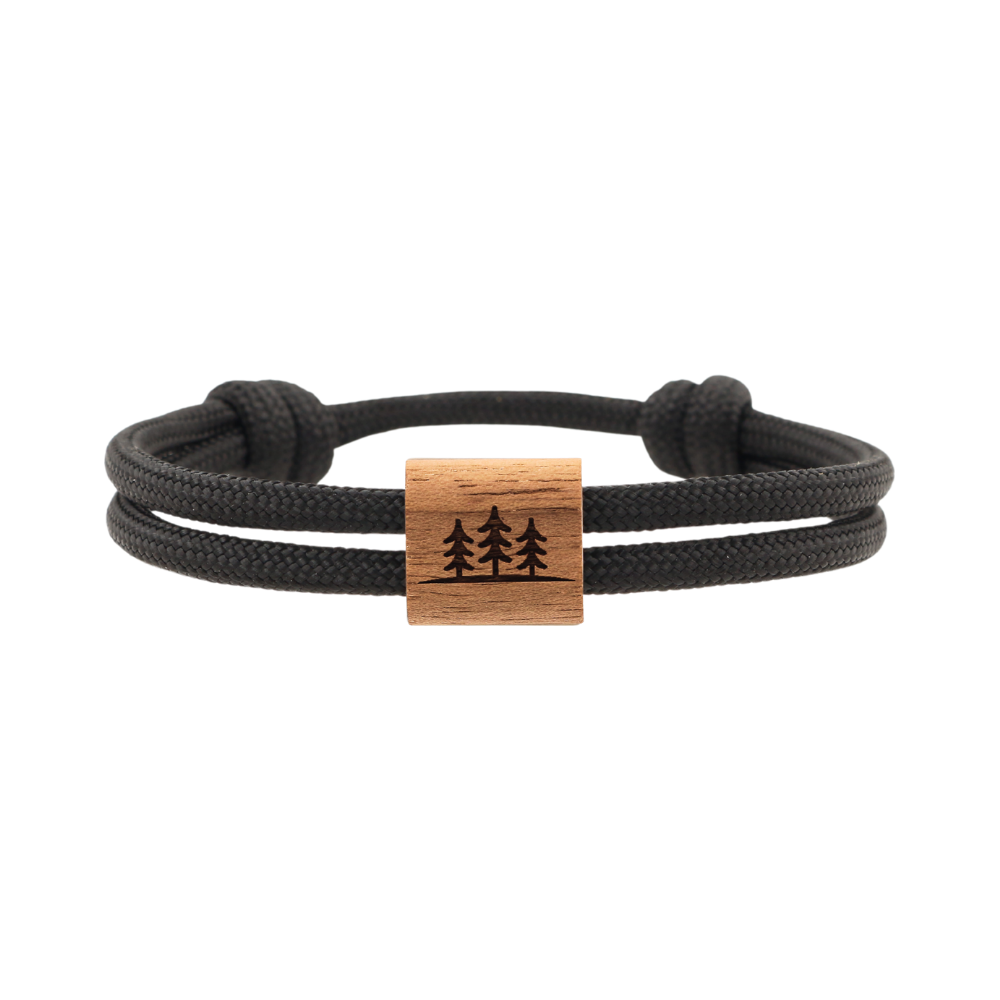 Eydl - Kona Bäume - N-Schwarz - Armband