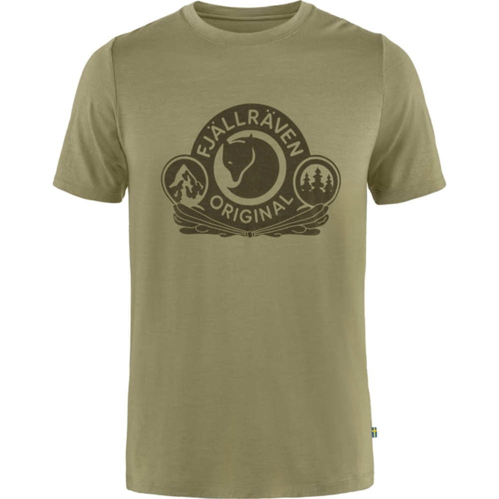 Abisko Wool Classic SS M Light Olive Bild 1