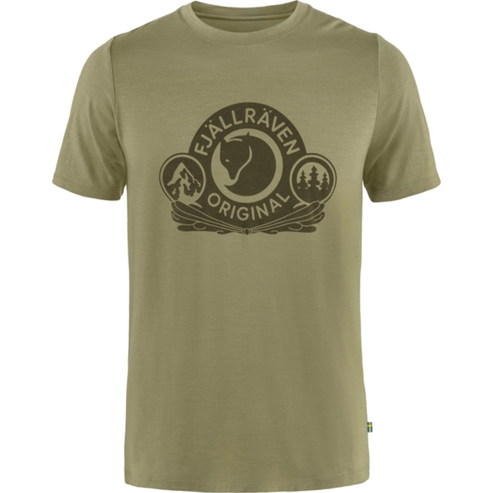 Abisko Wool Classic SS M Light Olive Bild 1