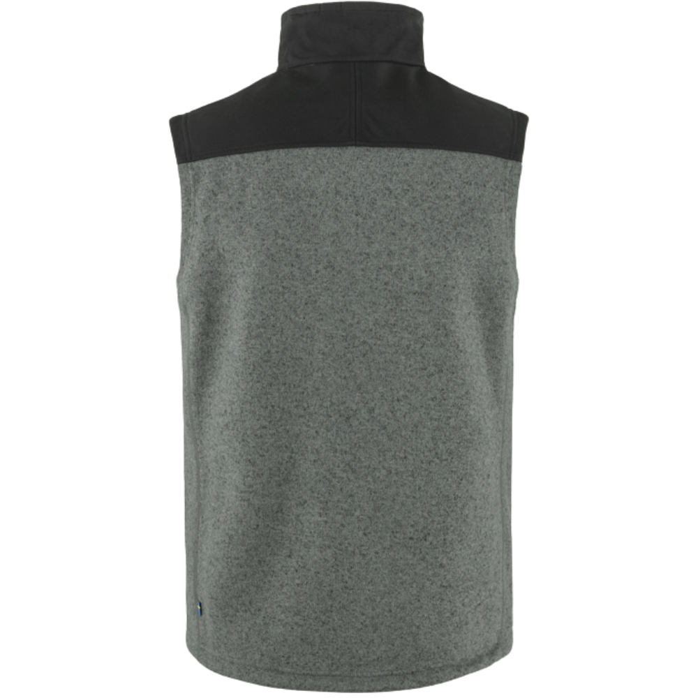 Buck Fleece Vest M Grey-Melange Bild 2