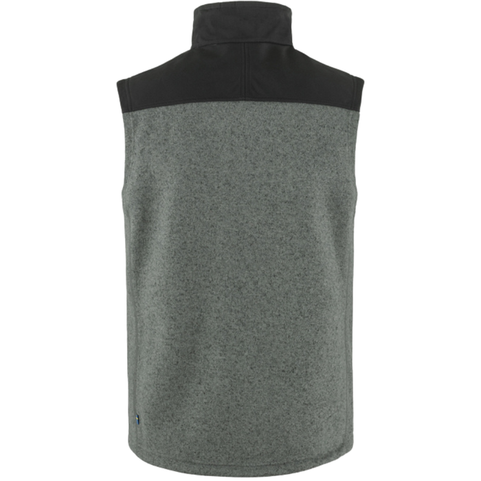 Buck Fleece Vest M Grey-Melange Bild 2