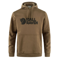 Fjällräven Logo Hoodie M Wood Brown Bild 1