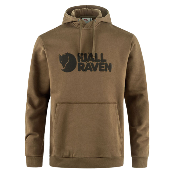Fjällräven Logo Hoodie M Wood Brown Bild 1