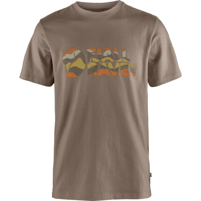 Multicolor Logo T-shirt M Suede Brown Bild 1