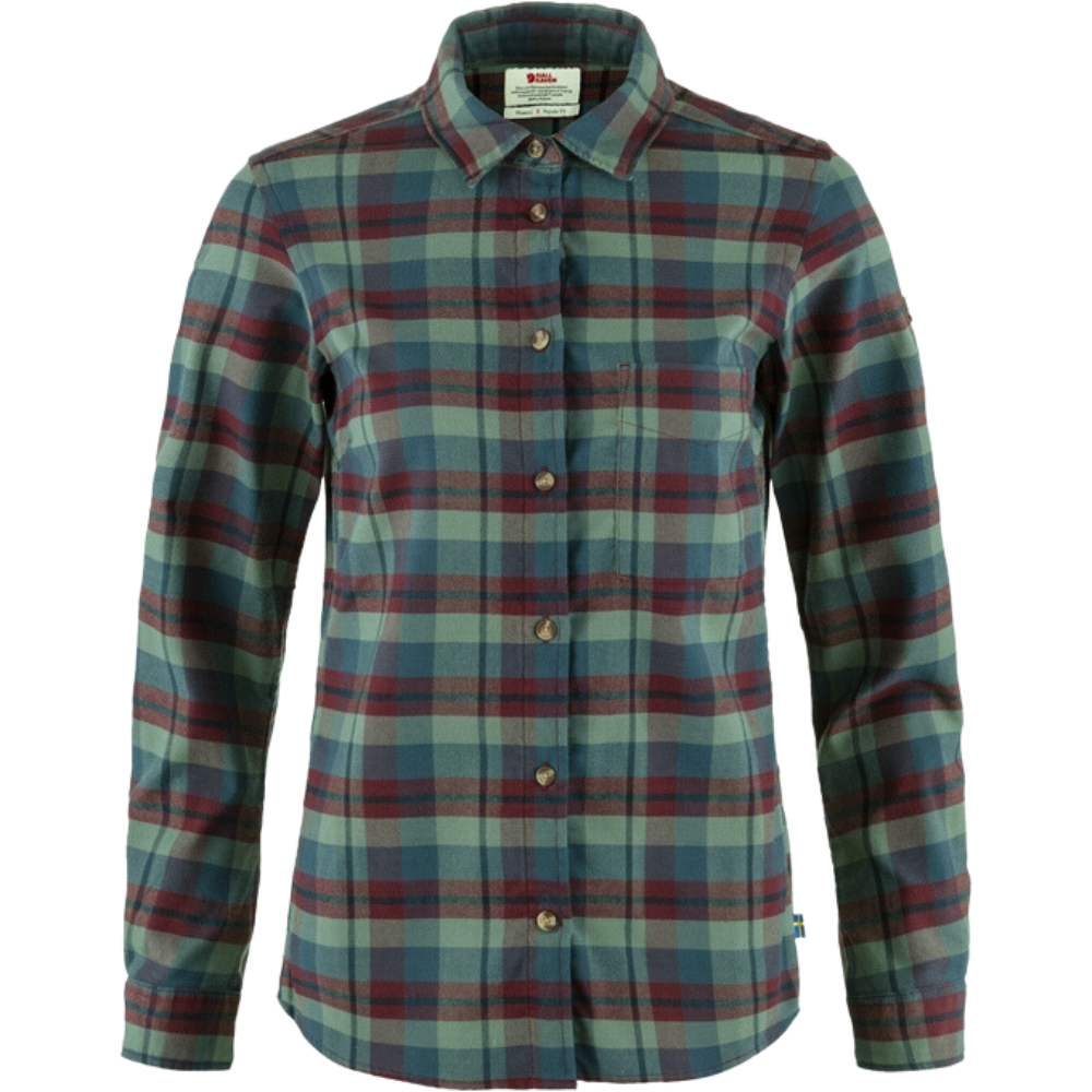 Singi Fjäll Shirt W Port-Patina Green Bild 1