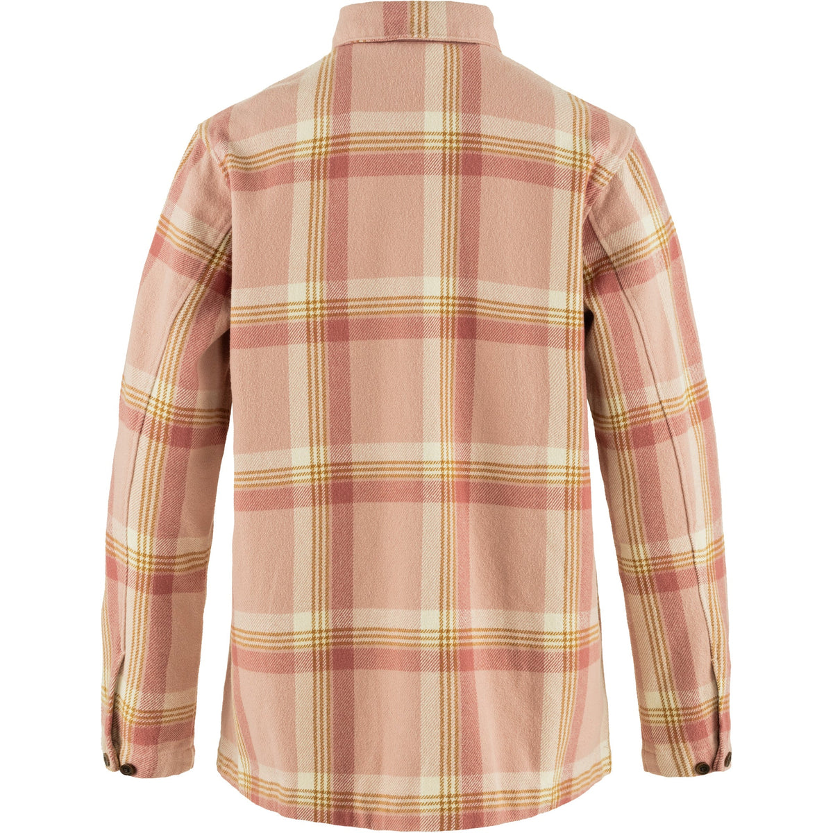 Singi Flannel Overshirt W Chalk Rose-Dusty Ros Bild 2