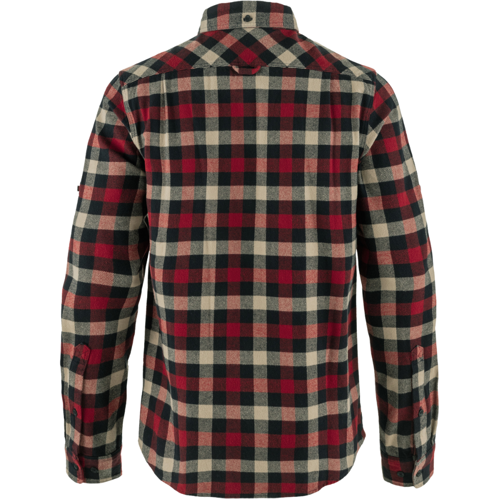Skog Shirt M Dark Navy-Red Bild 2