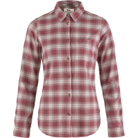 Övik Flannel Shirt W Mesa Purple-Fog Bild 1