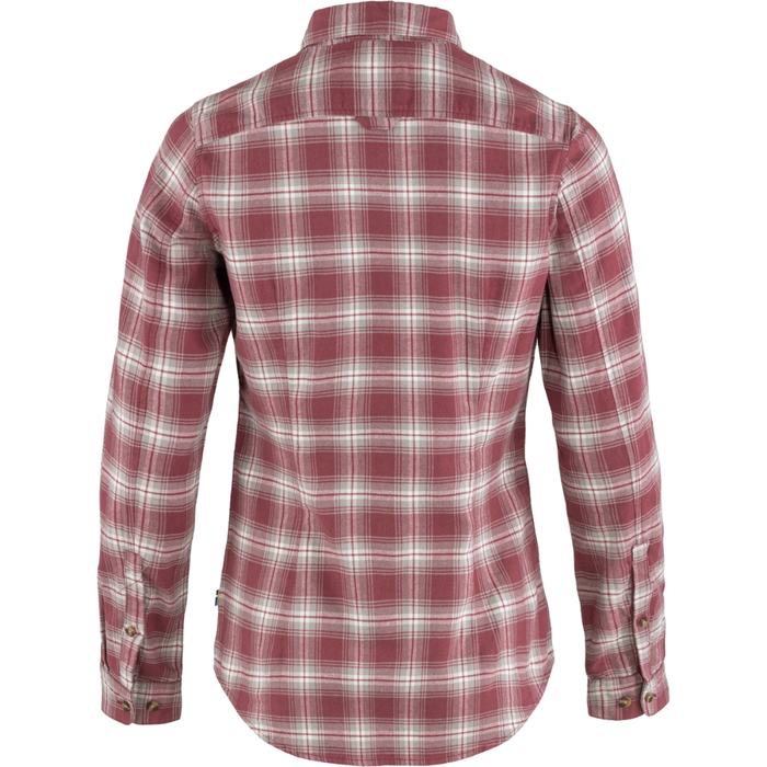 Övik Flannel Shirt W Mesa Purple-Fog Bild 2
